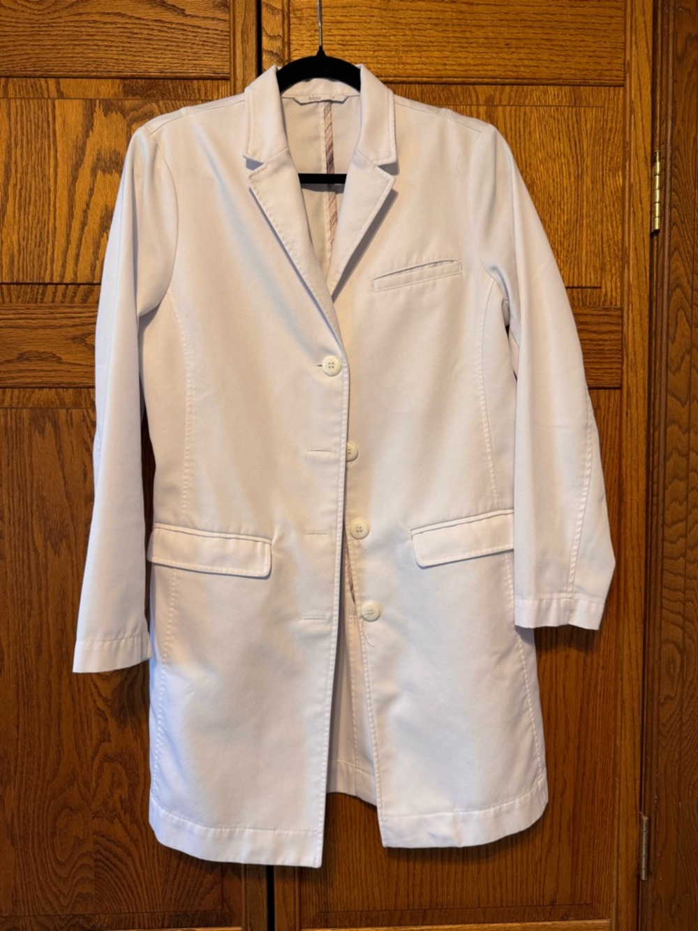 Medelita Rebecca White Lab Coat (slim fit)